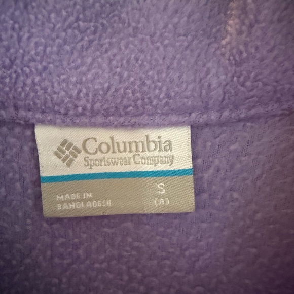 Columbia Kids’ Quarter Snap Fleece Pullover size S (8) - Picture 5 of 5